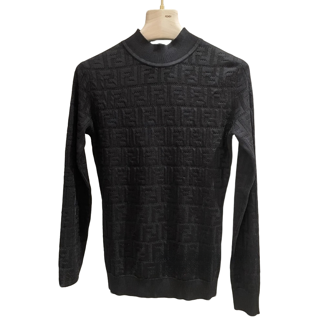 99新 FENDI/芬迪 汤/P205640514/芬迪满印上衣42码