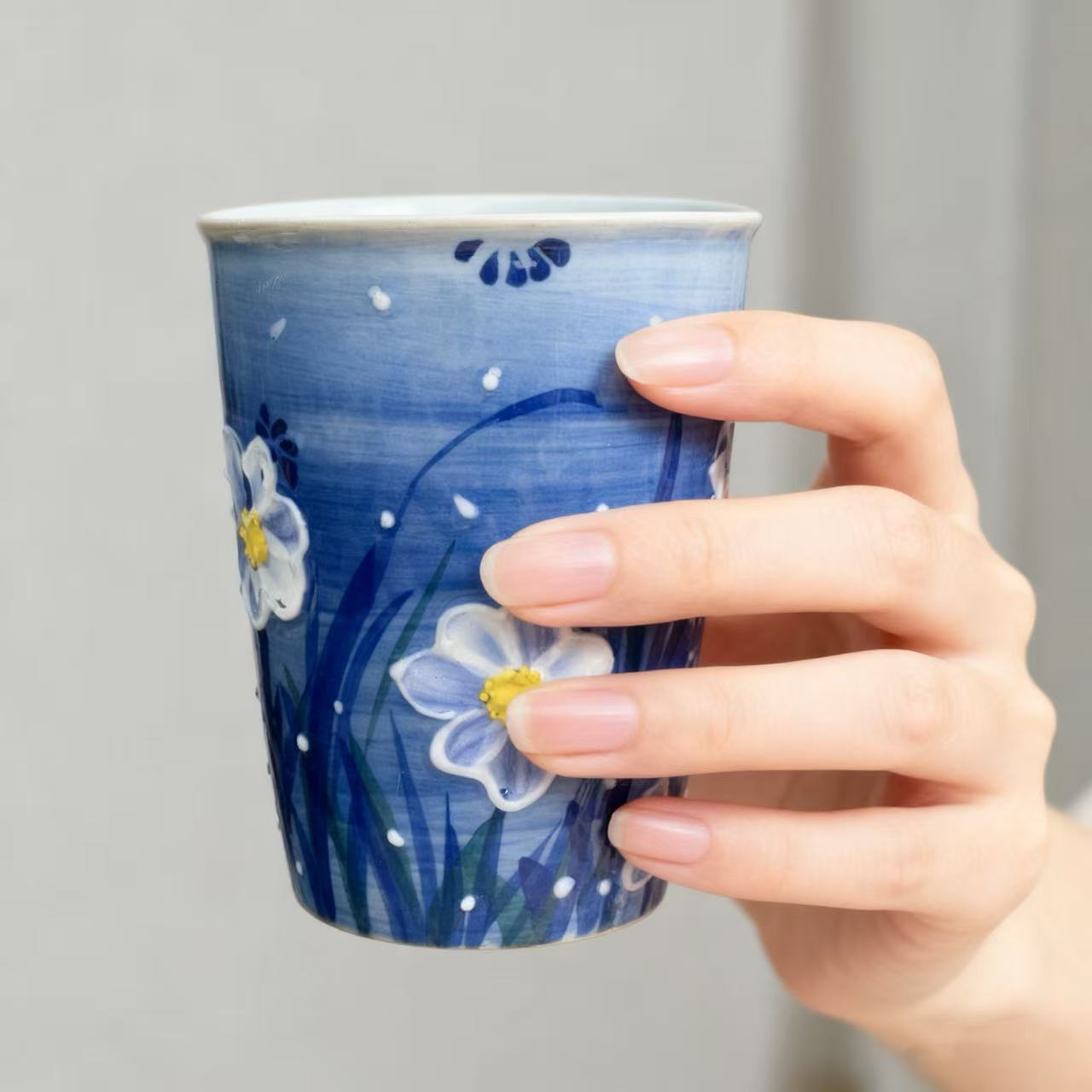 w3188手绘可乐杯茶杯