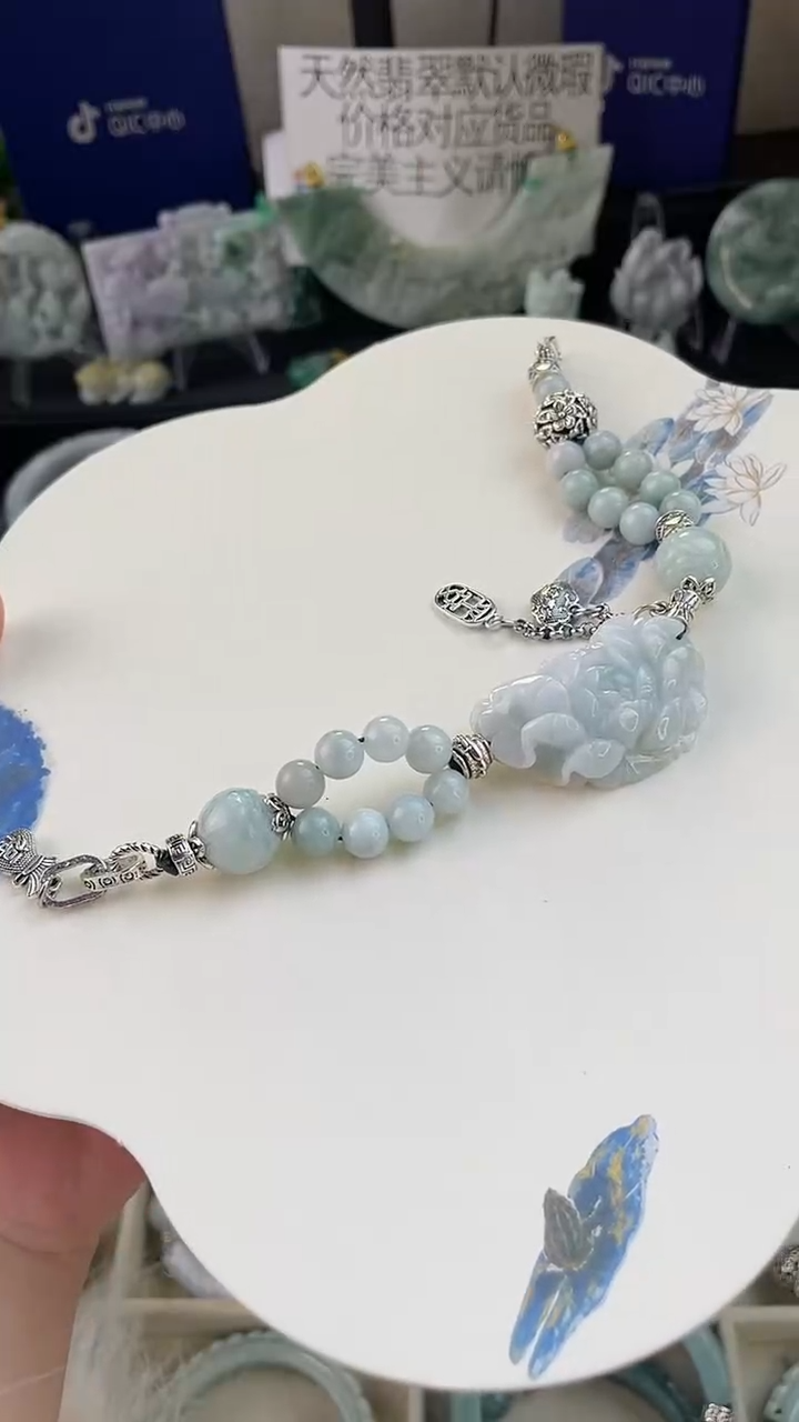 未镶嵌手链翡翠手工定制默认微瑕主播介绍为准