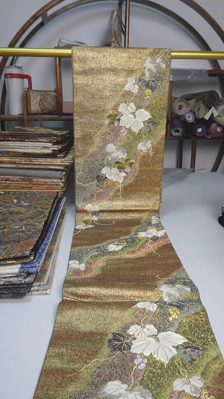 【闪购商品】织绣27西阵织六通葡萄纹