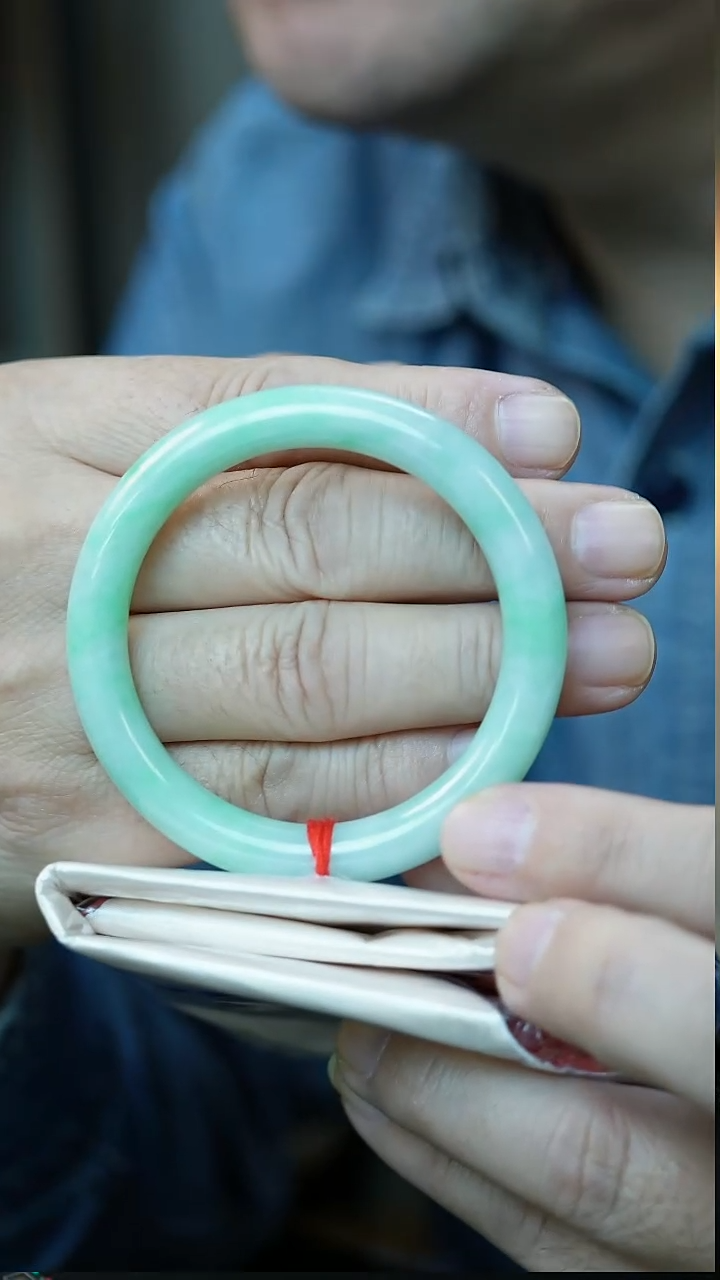 未镶嵌手镯翡翠14号-52.5圆条/D/1