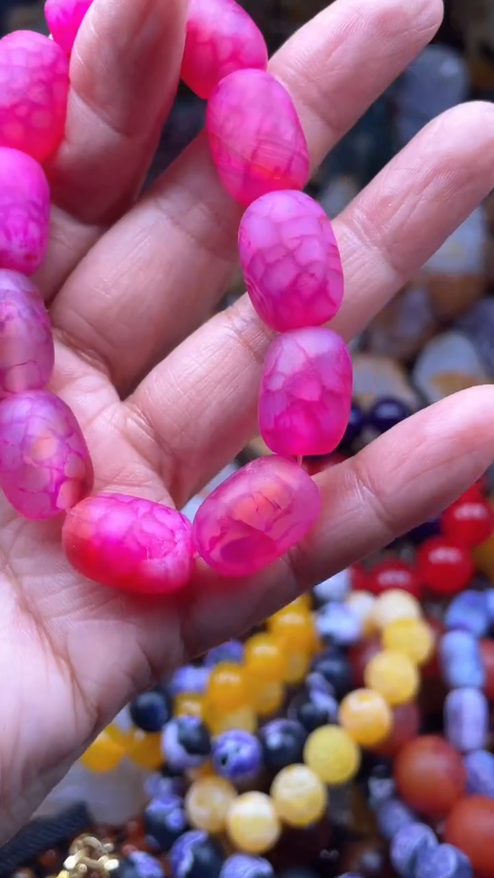 【闪购商品】玛瑙/玉髓颈饰未镶嵌AA