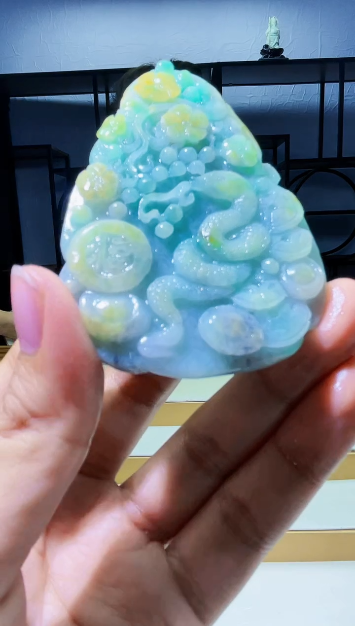 【闪购商品】定制翡翠未镶嵌毛货02200087