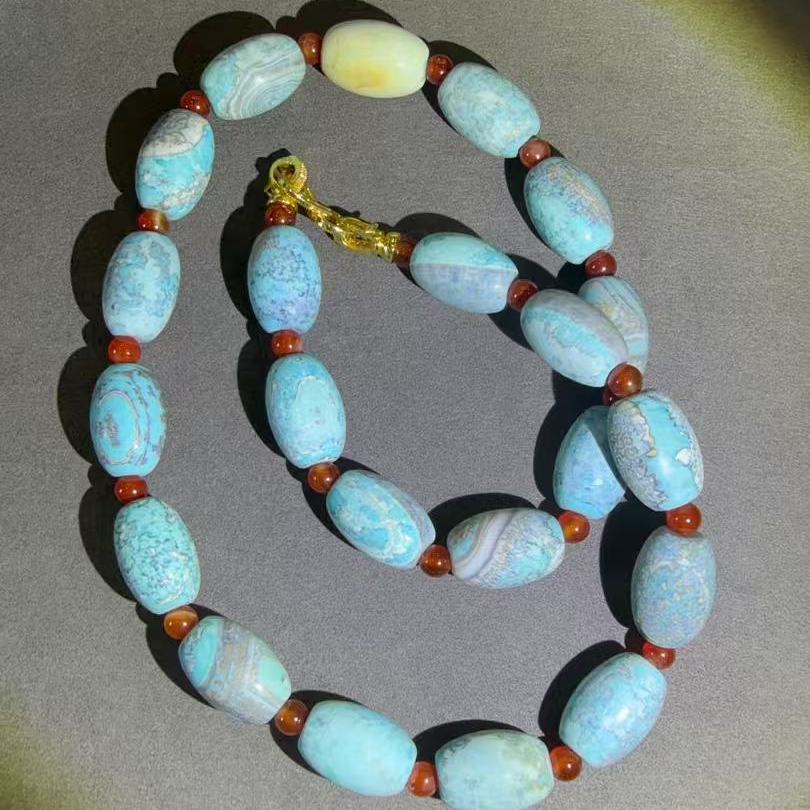 【小刘珠宝】 长寿石项链 珍藏款12