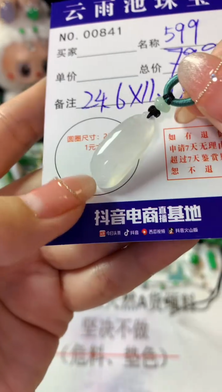 颈饰未镶嵌翡翠翡翠