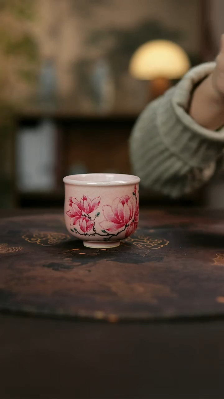 天****?景德镇陶瓷杯碗柴烧多人