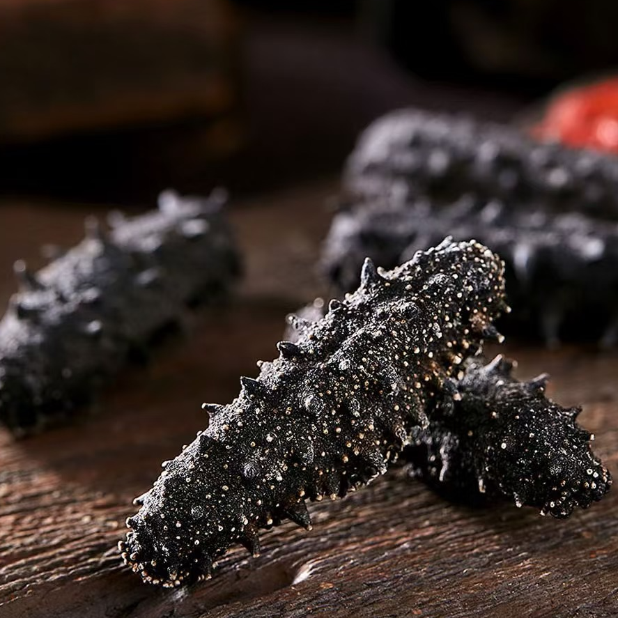 纯淡干海参一斤50-60头蚂蚁島/500g