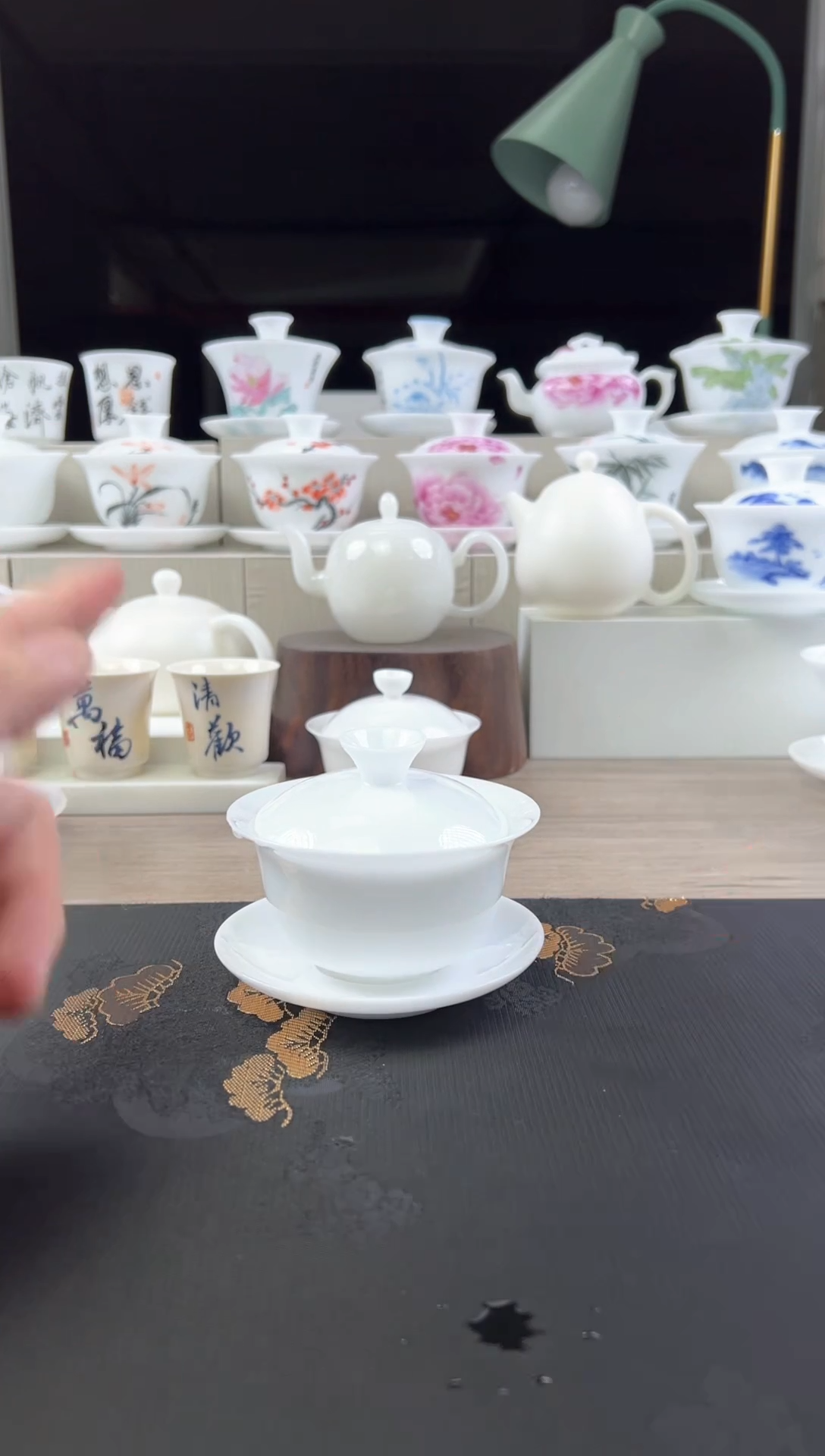 【闪购商品】冰瓷盖碗120cc，工厂直播浮力