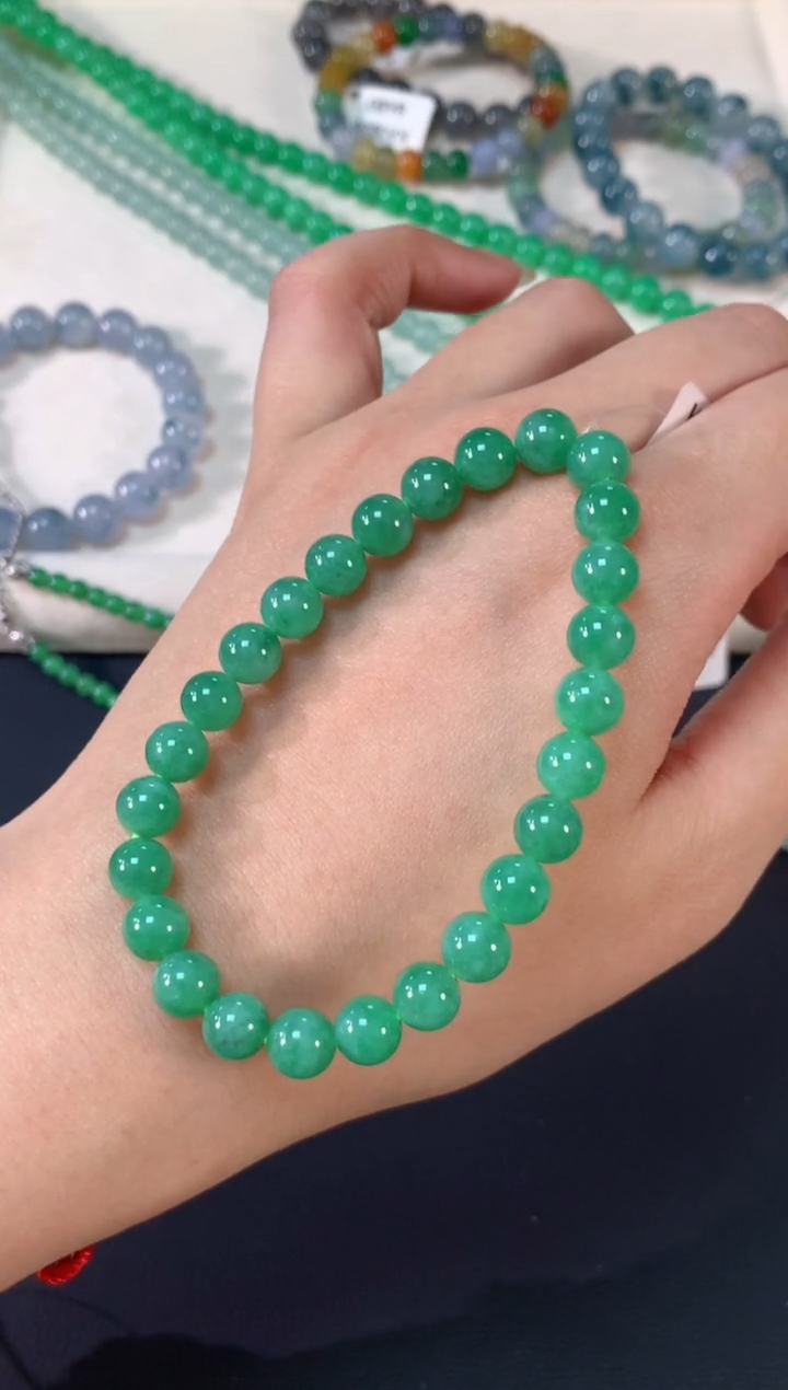 【闪购商品】翡翠手链未镶嵌A575|9800