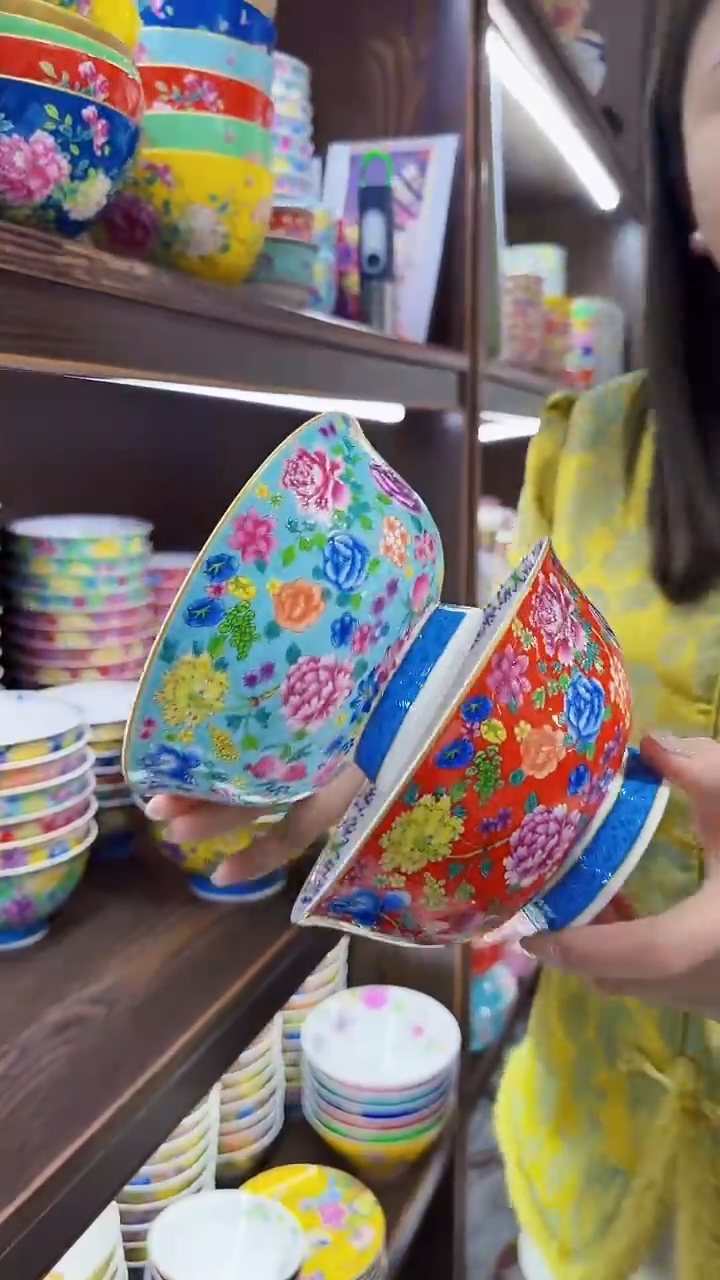 瓷片 6英寸面碗2个景德镇陶瓷