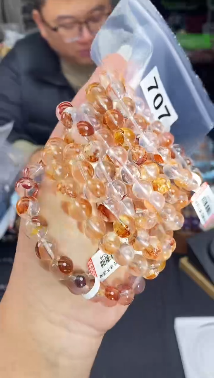 【闪购商品】水晶手串未镶嵌手串707多样性发其一