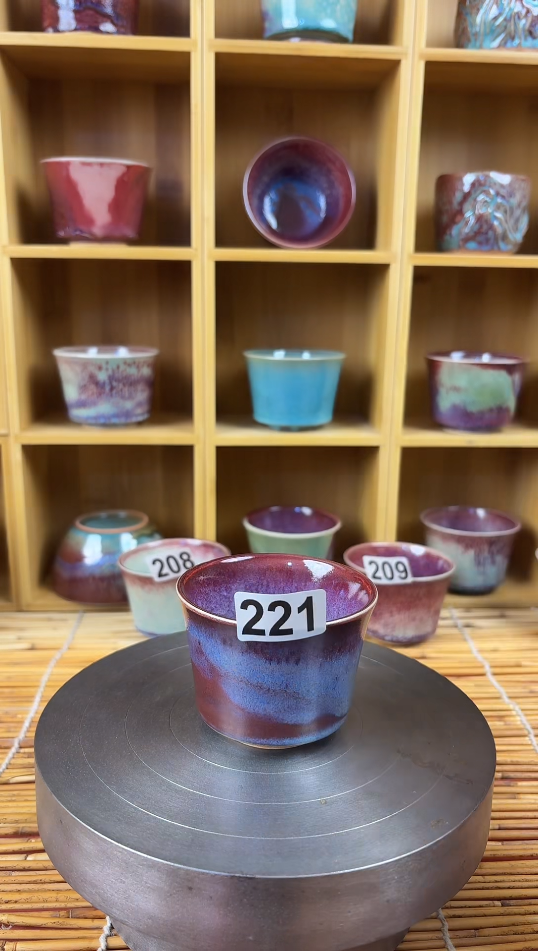 陶瓷钧瓷 原产地 陶瓷 原矿釉 主人杯