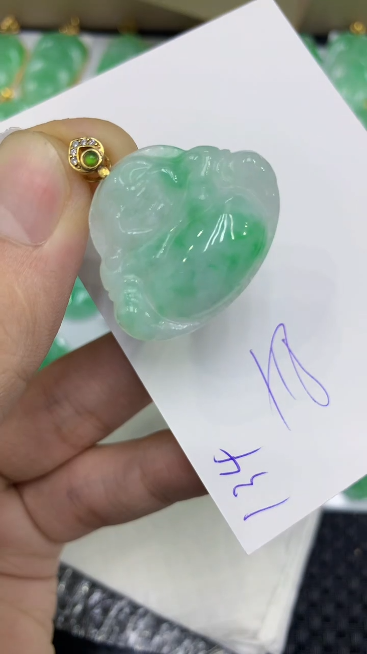 颈饰未镶嵌翡翠缅甸A货翡翠