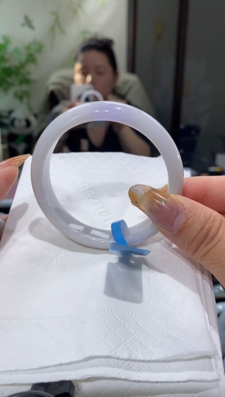 未镶嵌手镯翡翠圈口53.9