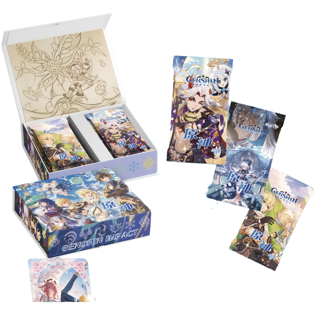 【映画文创】原神系列收藏集换式卡牌盲盒 S