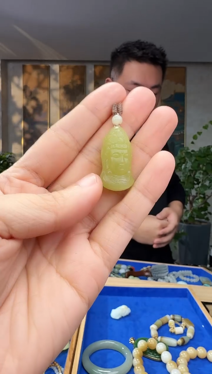 未镶嵌和田玉挂件拍一发一