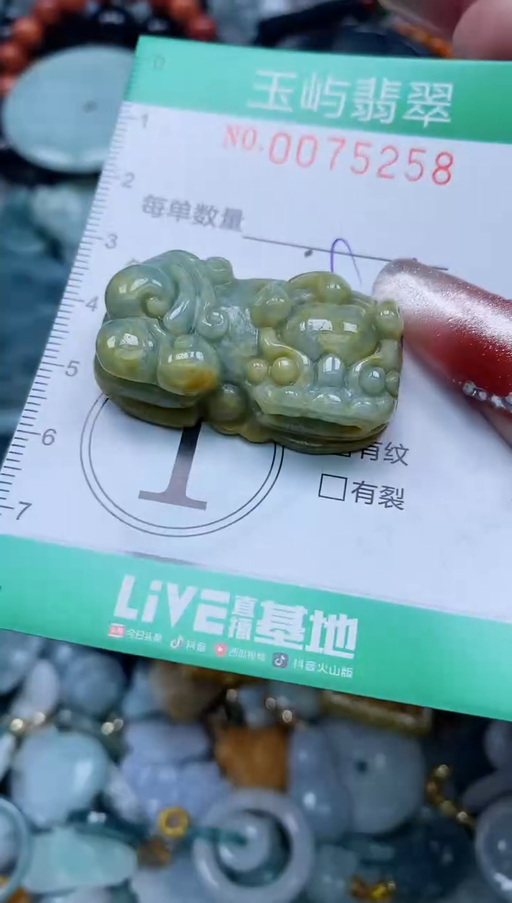 【闪购商品】翡翠颈饰未镶嵌闪购0075258