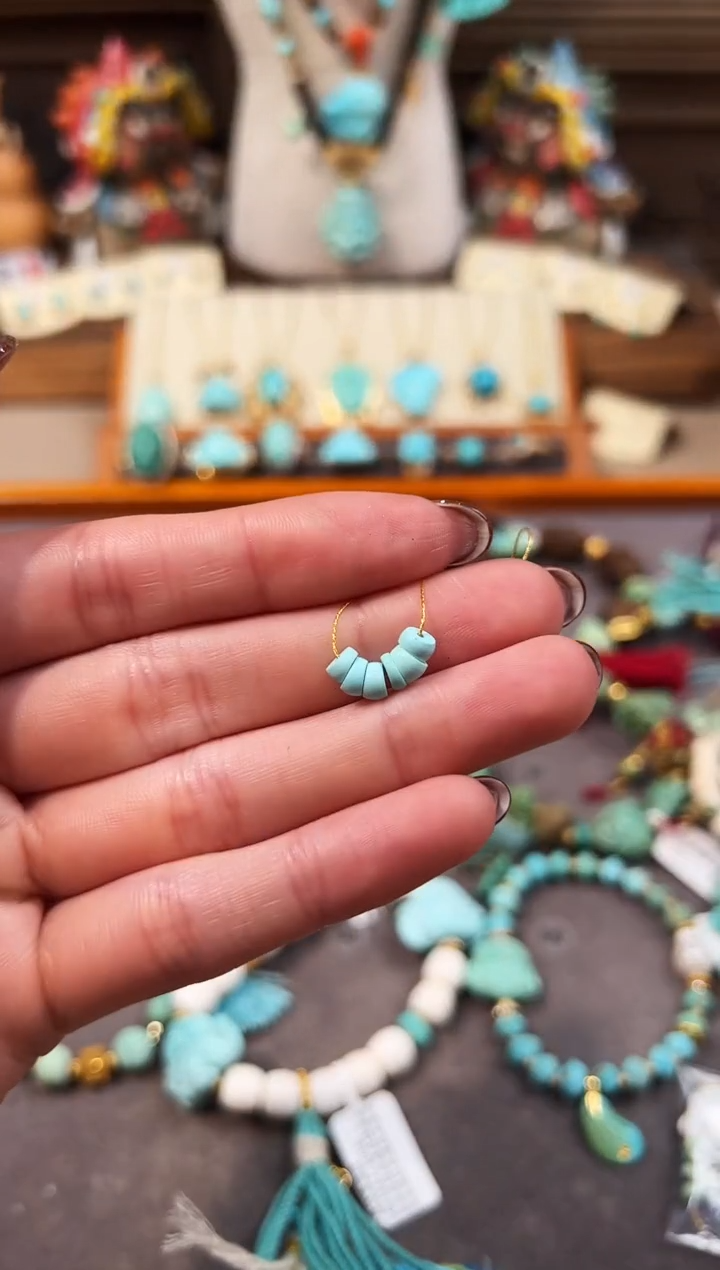 未镶嵌绿松石配饰隔珠