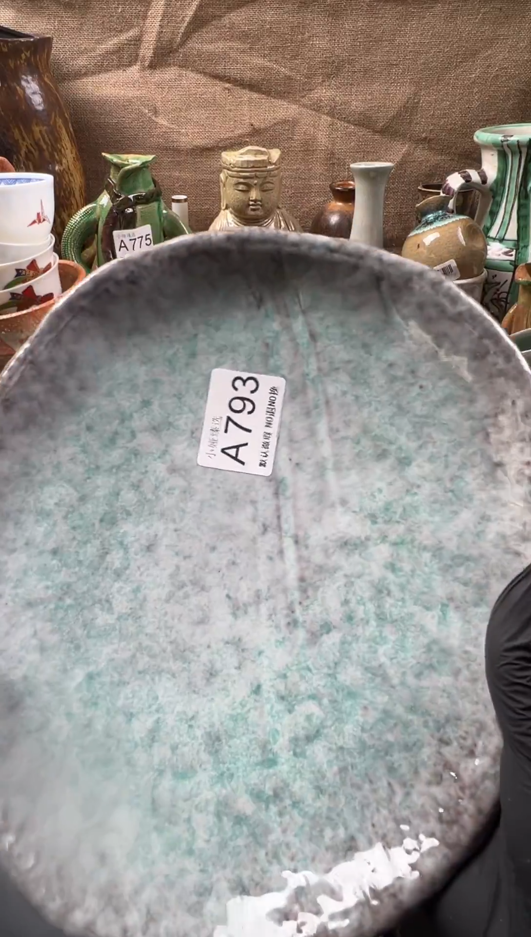 景**人回流瓷器，默认微瑕，介意慎拍A793