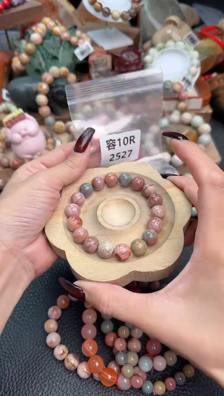 【闪购商品】石英质玉手链未镶嵌10R2527