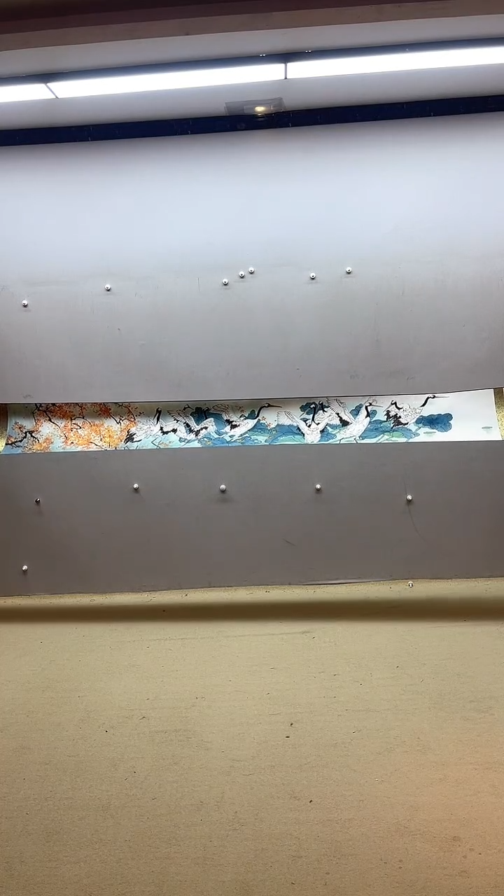 【闪购商品】国画张金专 群鹤劲舞