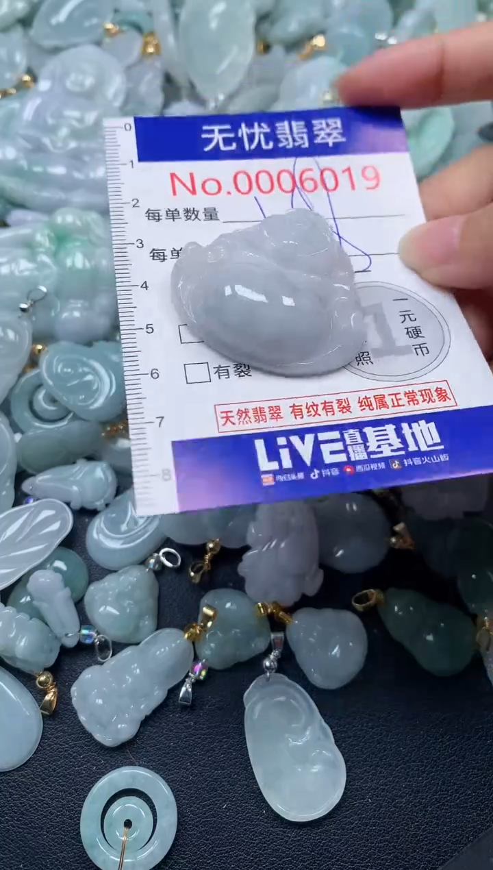 颈饰未镶嵌翡翠6019