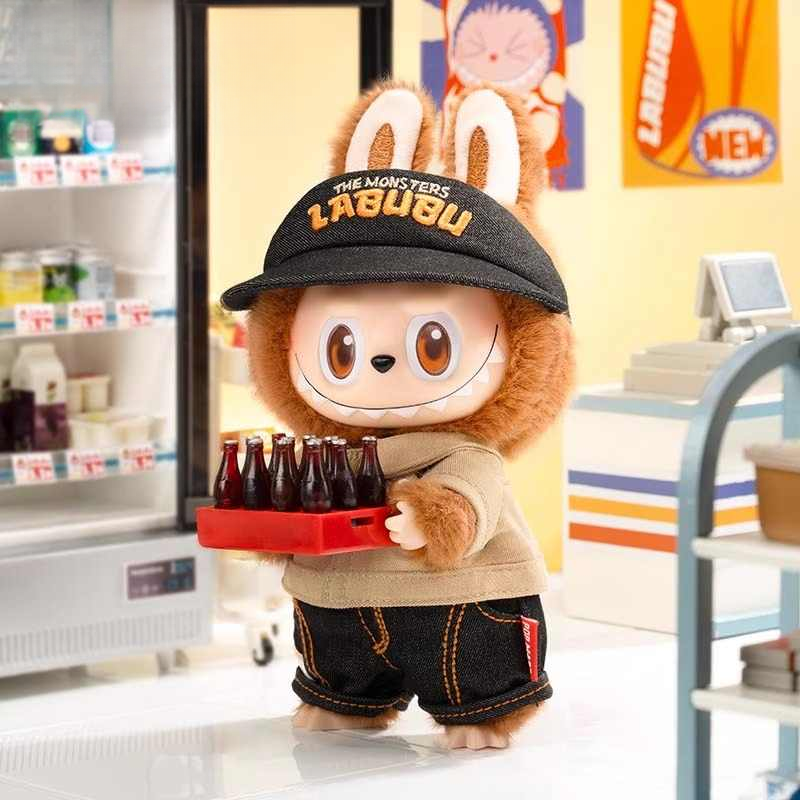 怪味便利店店长搪胶毛绒吊卡