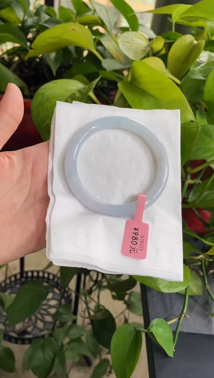 【闪购商品】翡翠手镯未镶嵌圈口55手镯30