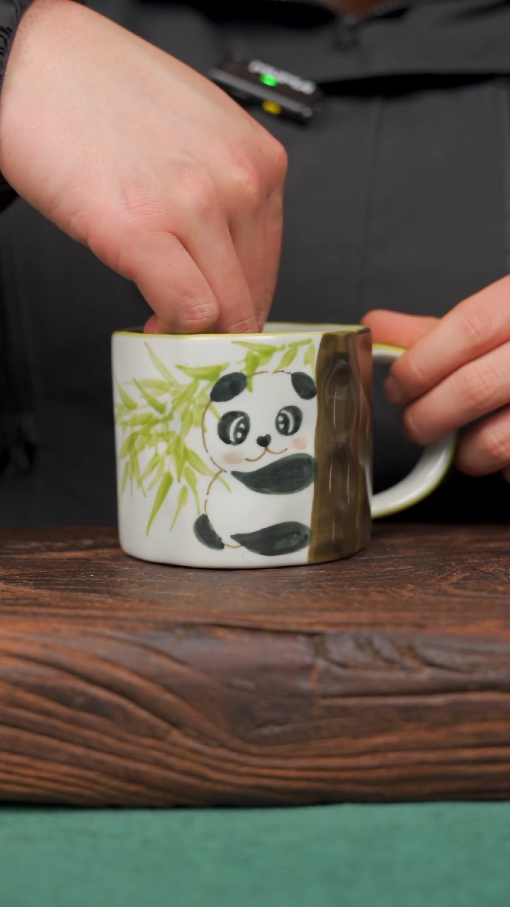 【闪购商品】瓷片67景德镇杯釉下手工手绘瓷器