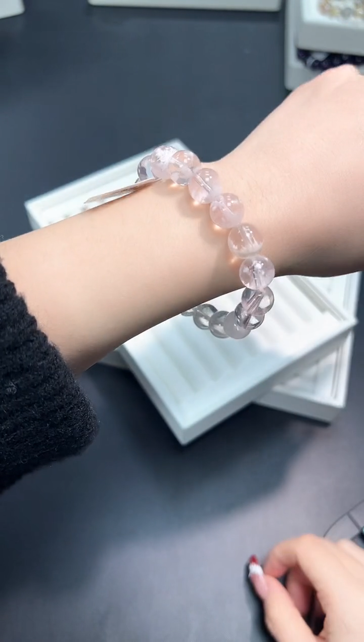 【闪购商品】水晶手串未镶嵌8P多样性发其一/1条11mm默认微瑕