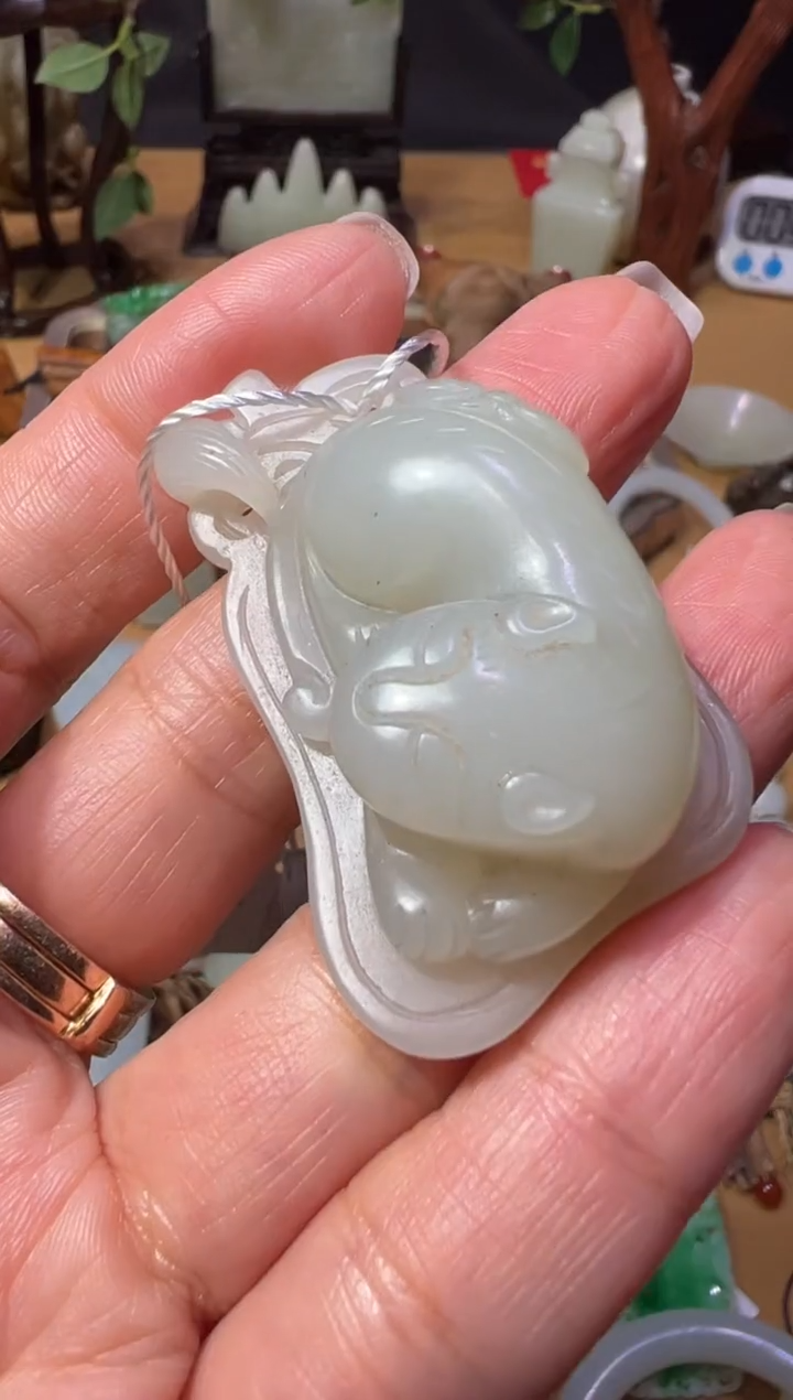 【闪购商品】和田玉XHM-641     守业