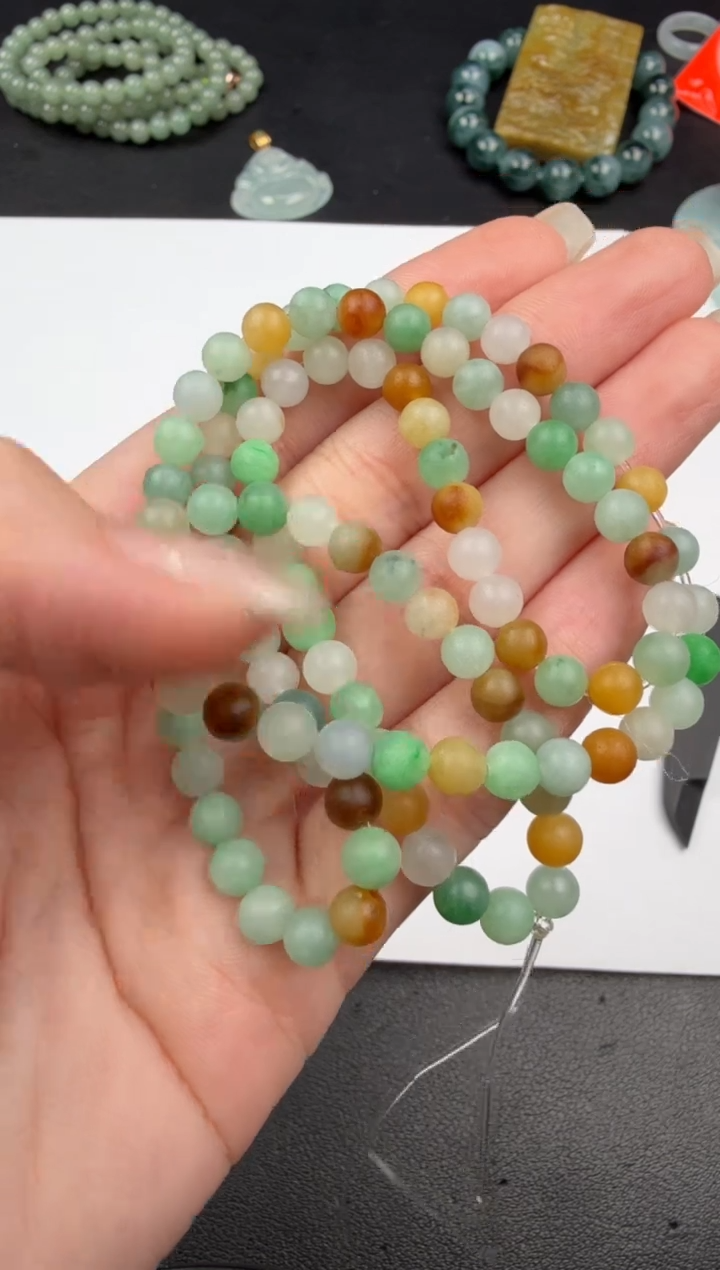 未镶嵌定制翡翠翡翠饰品-174 毛货