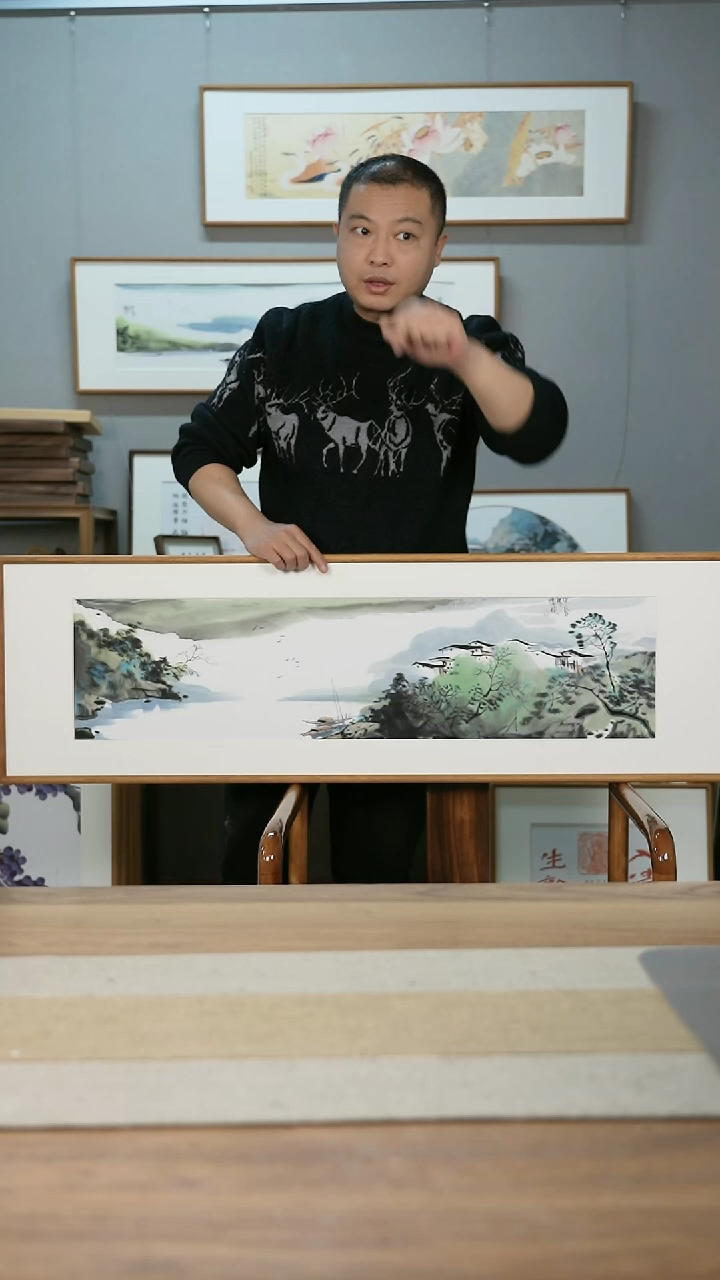 【闪购商品】书法协会会员老师带框作品-
