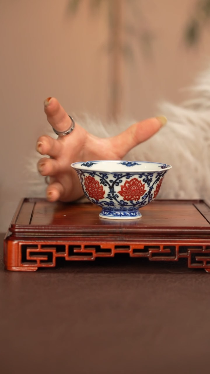 【闪购商品】杯子永明尚玩景德镇手工手绘陶瓷瓷