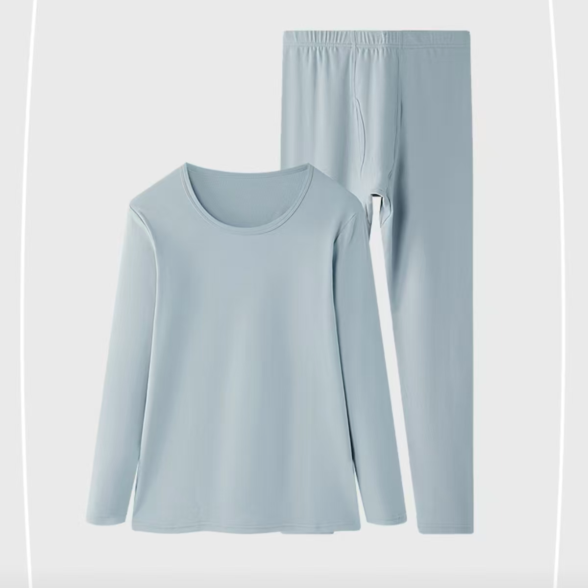 【198】男士大童圆领长袖内衣套装JHS