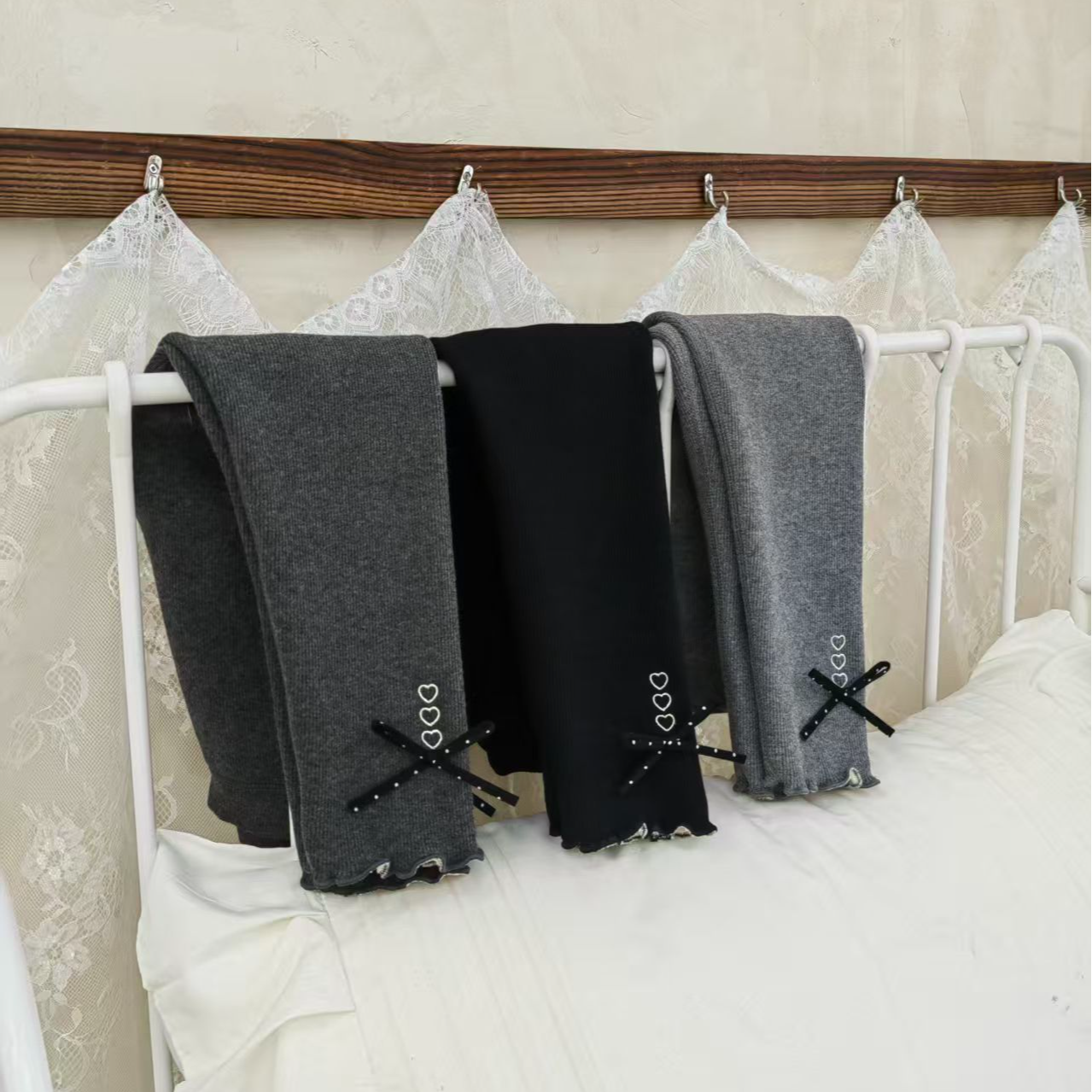 【550克绒】女童打底裤加绒深秋冬款儿童保暖加厚长裤子宝宝修身