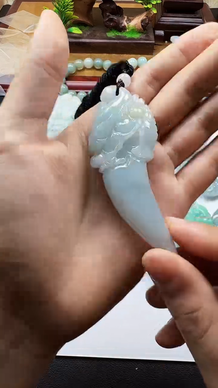 吊坠(不含链)未镶嵌翡翠1