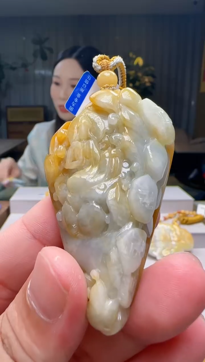 颈饰未镶嵌翡翠ZM@@960Q3J18852