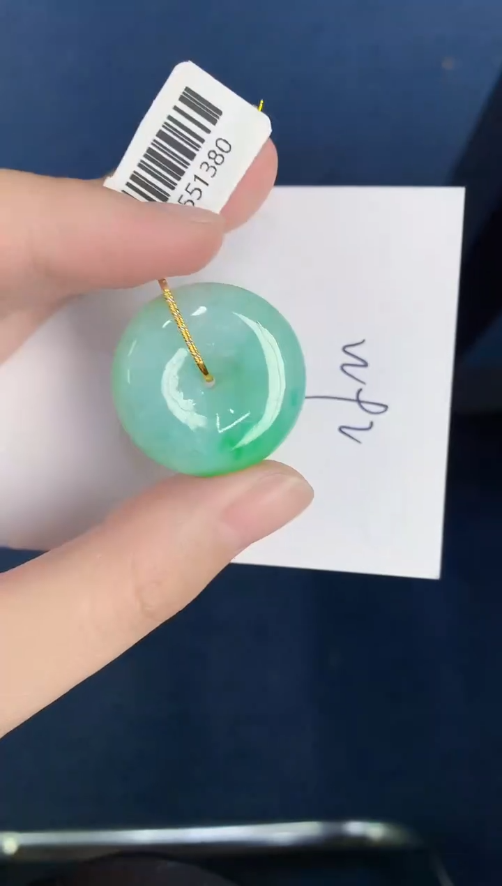 【闪购商品】翡翠颈饰18K金镶嵌000000000