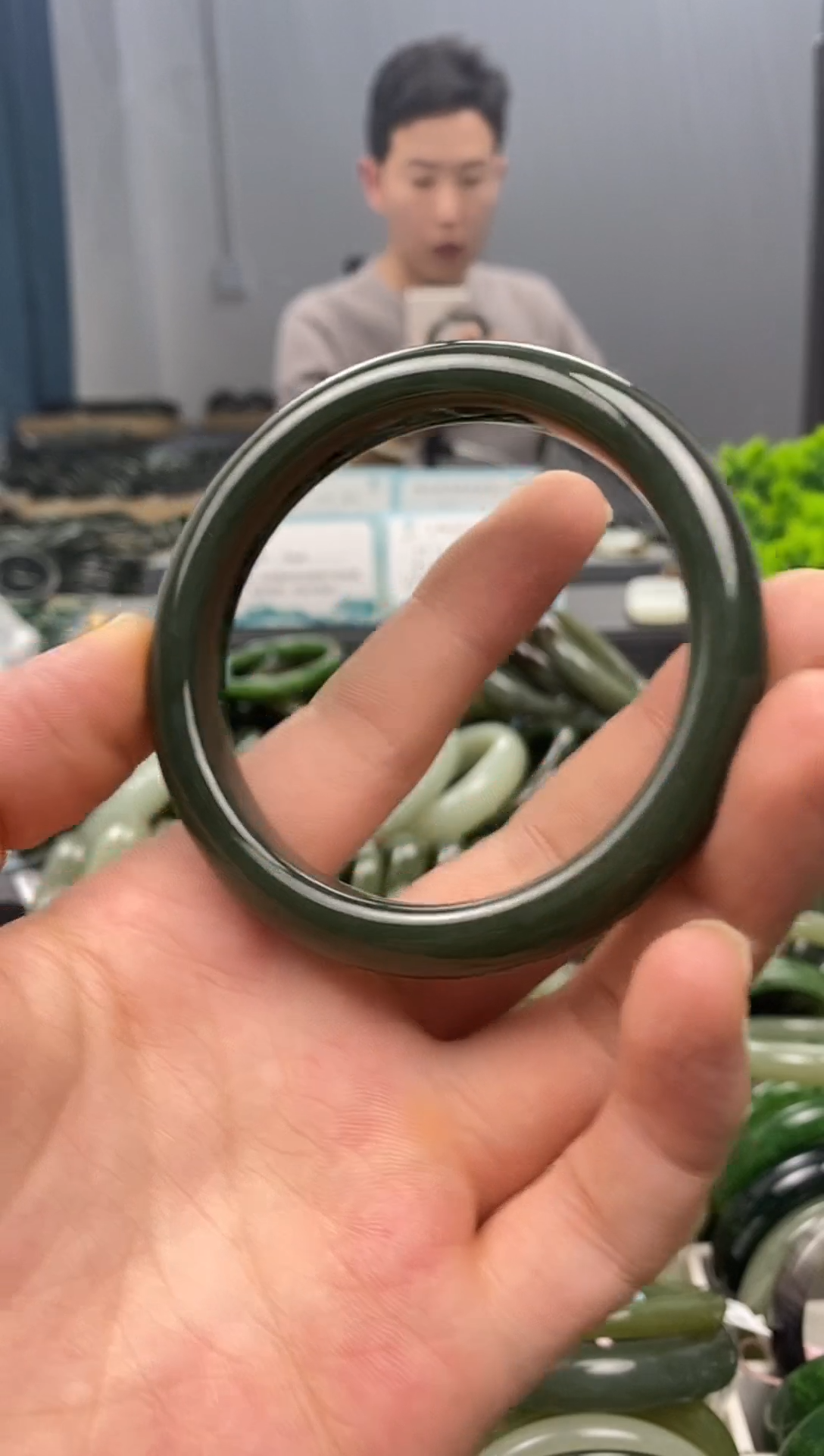 未镶嵌手镯和田玉金*59.4