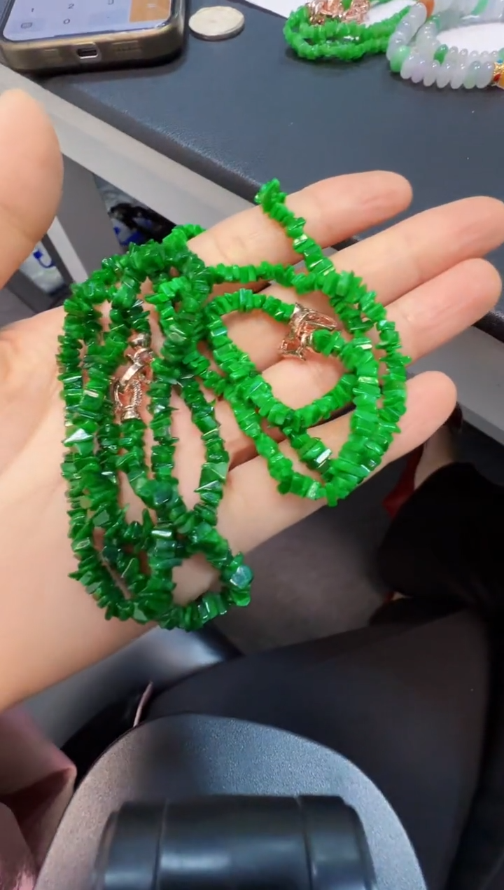 未镶嵌手链翡翠临****14666