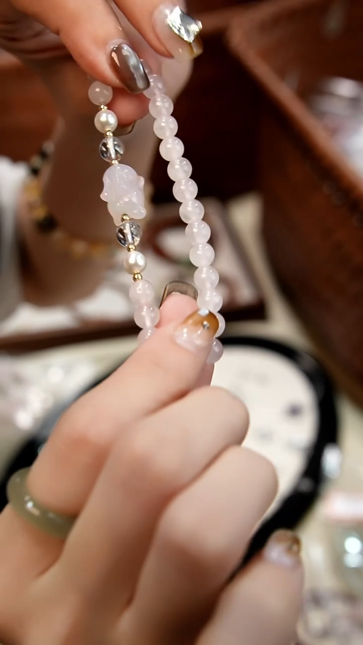 未镶嵌库克手串孤品手串-默认微瑕