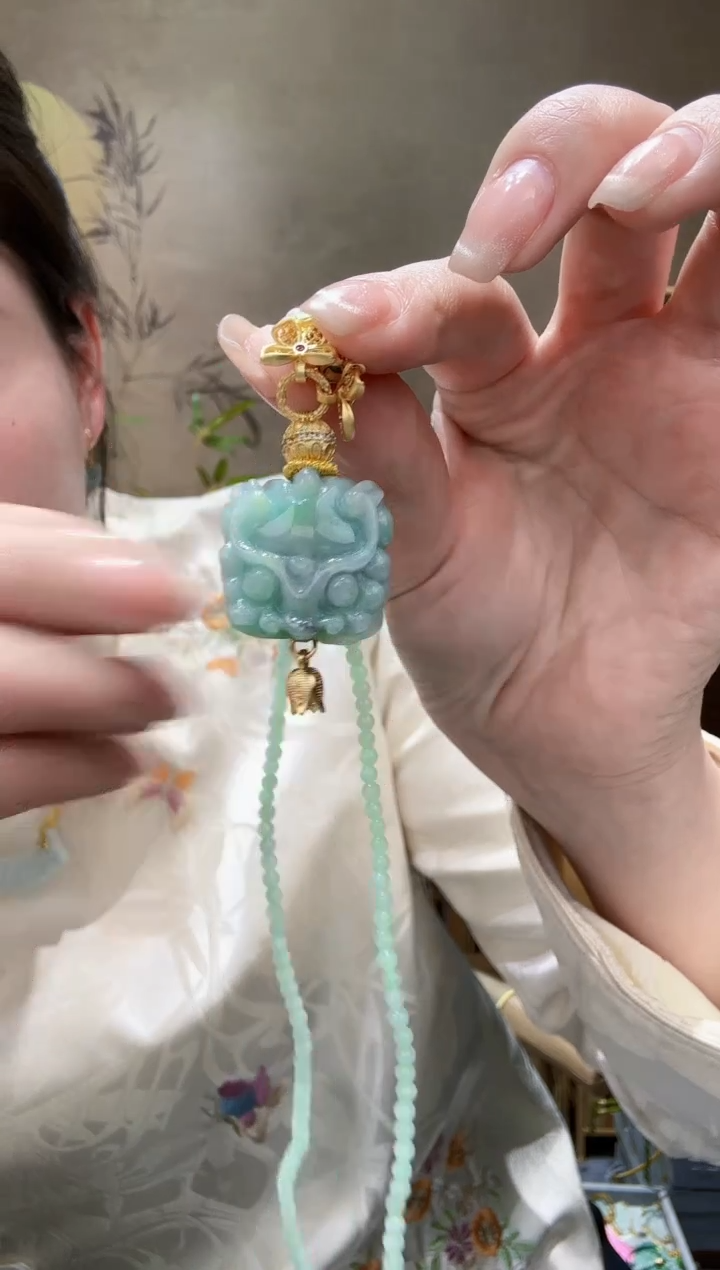 【闪购商品】翡翠颈饰未镶嵌吊坠