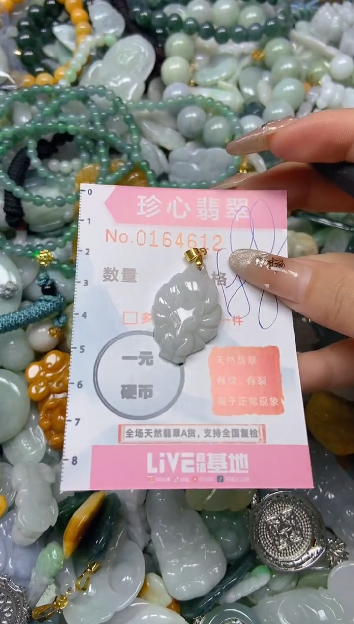 【闪购商品】翡翠颈饰未镶嵌闪购0164612