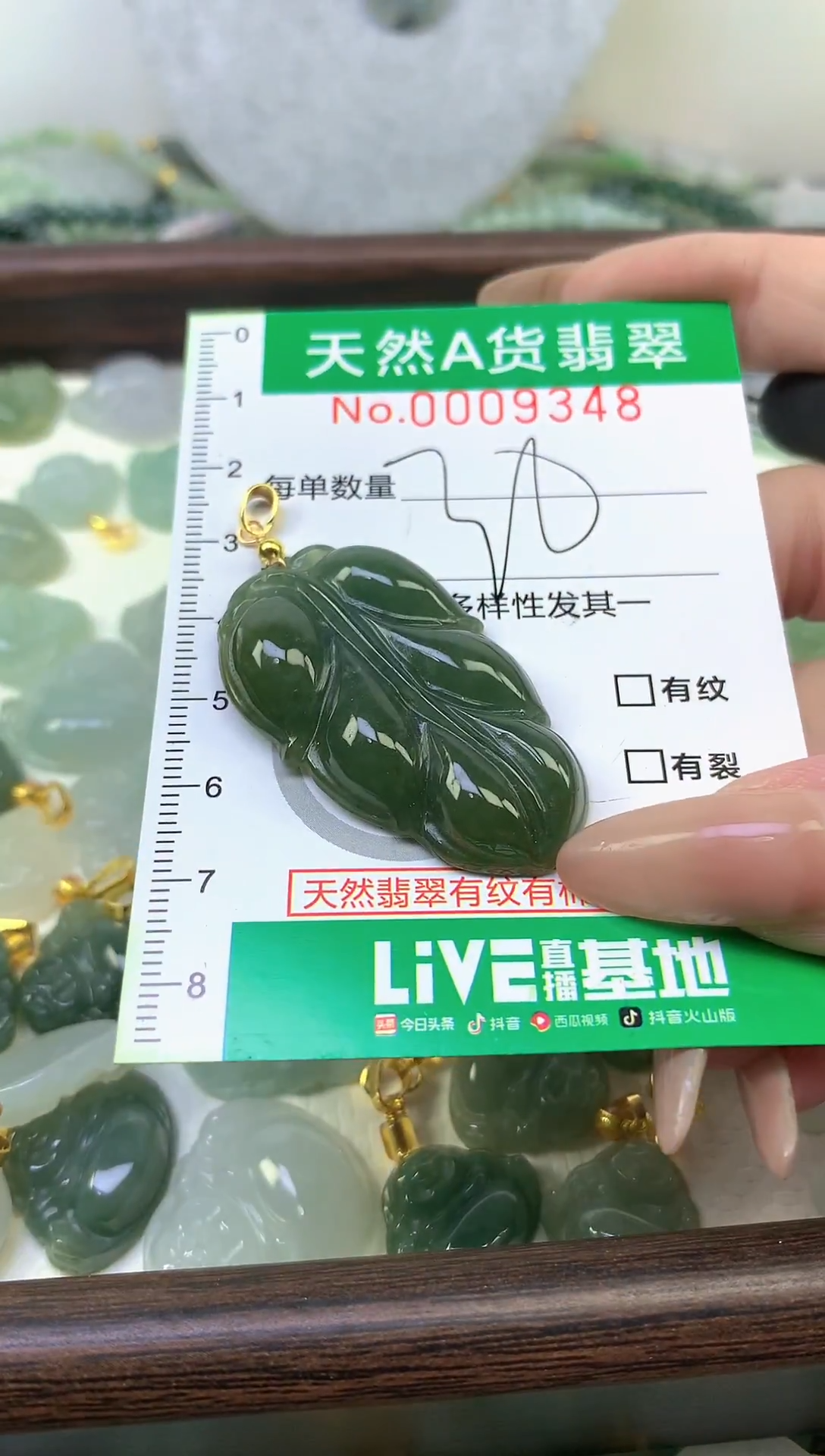 颈饰未镶嵌翡翠未镶嵌纯天然A货翡翠