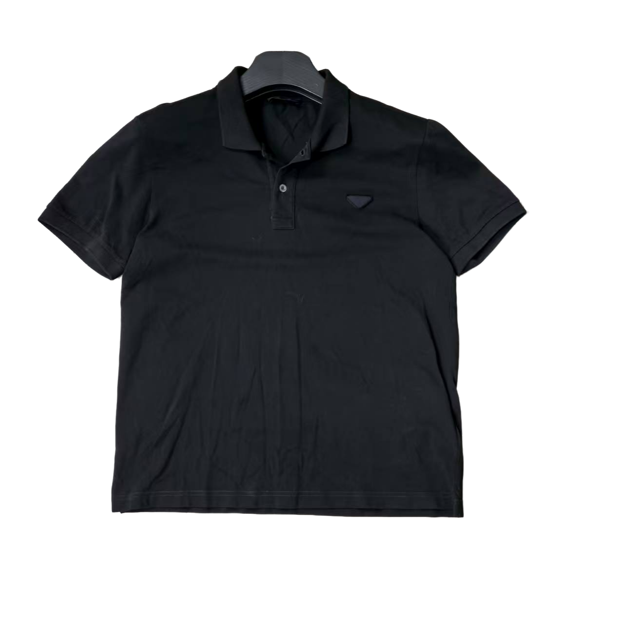 99新 Prada/普拉达 Prada胸前三角标短袖/L码/99新