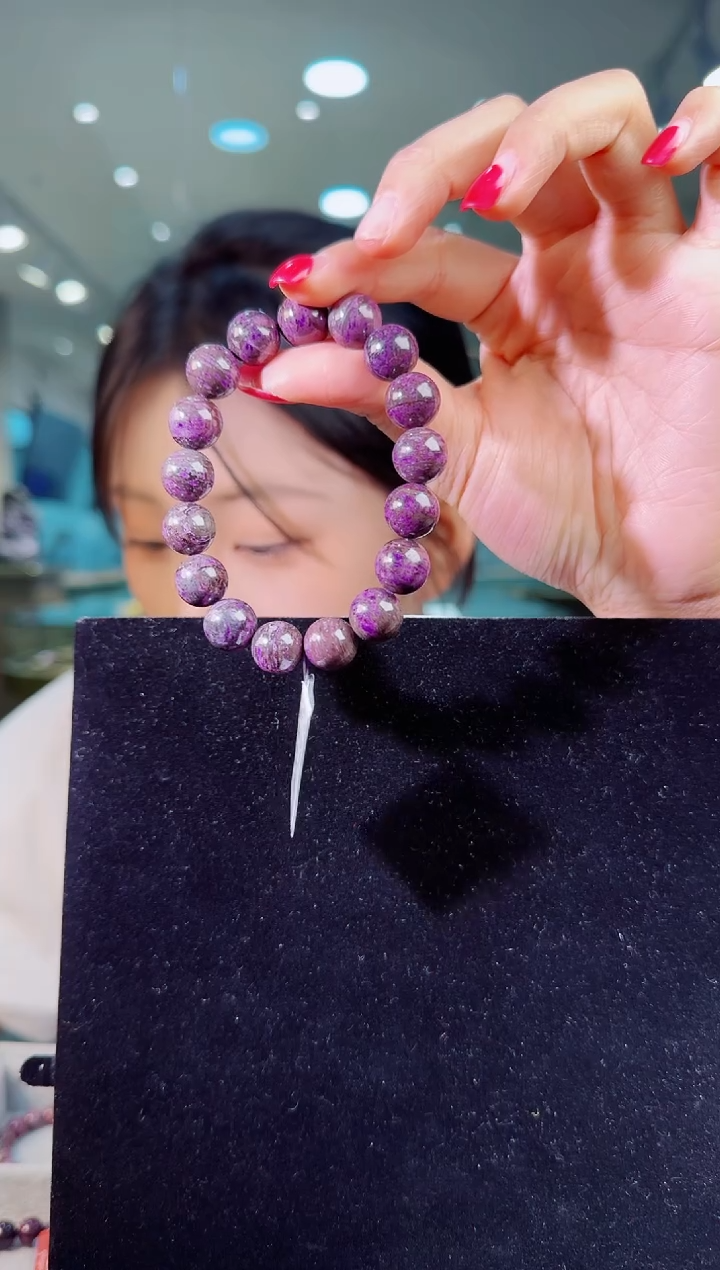 未镶嵌苏纪石（舒俱来）手串南非老矿料舒俱来