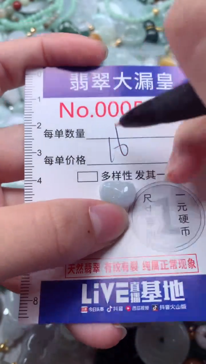 翡翠未镶嵌吊坠(不含链)5165