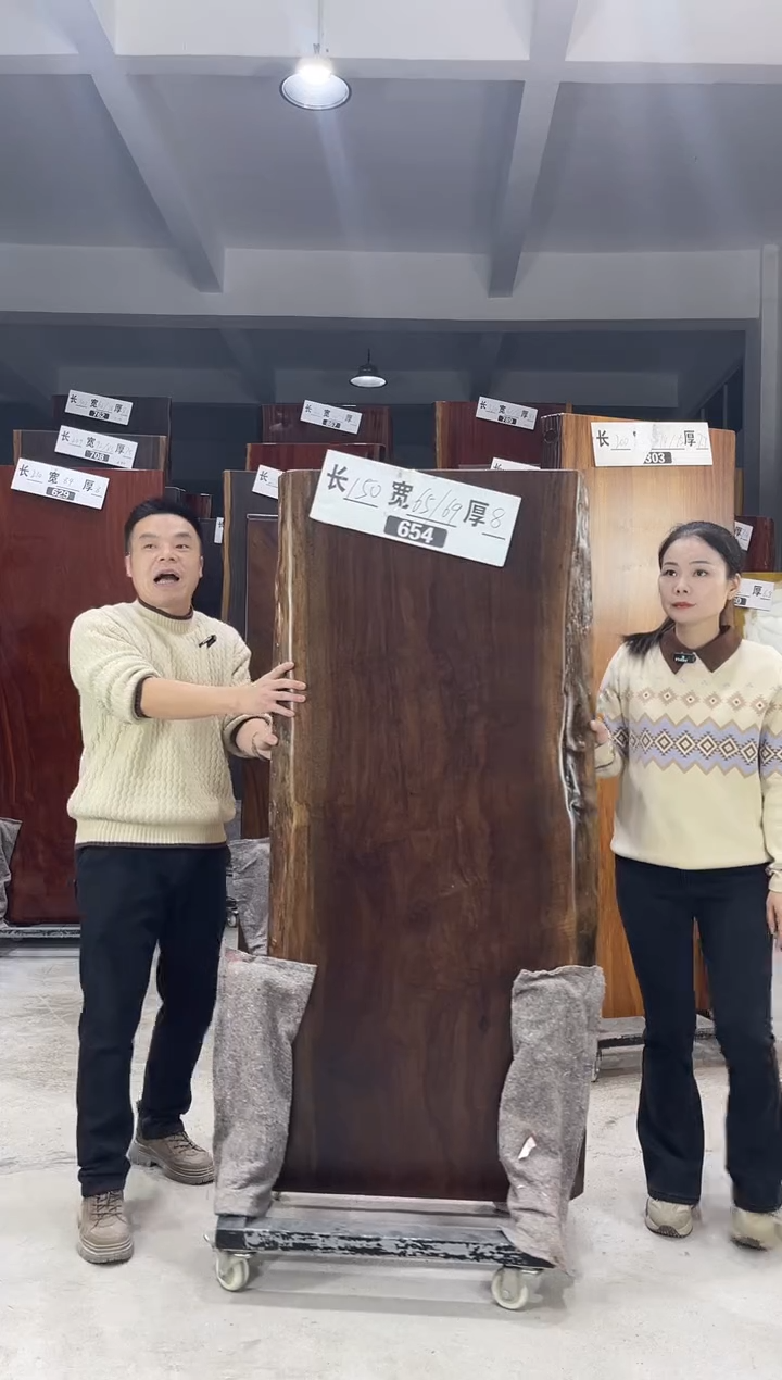 木（非红木类）654刚果黑檀150*65*69*8