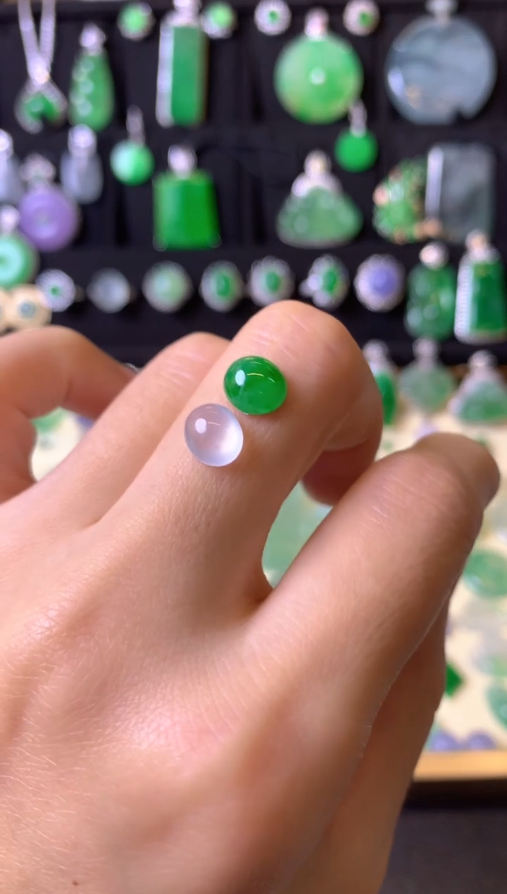 【闪购商品】定制翡翠未镶嵌1裸玉（客户意向镶嵌）